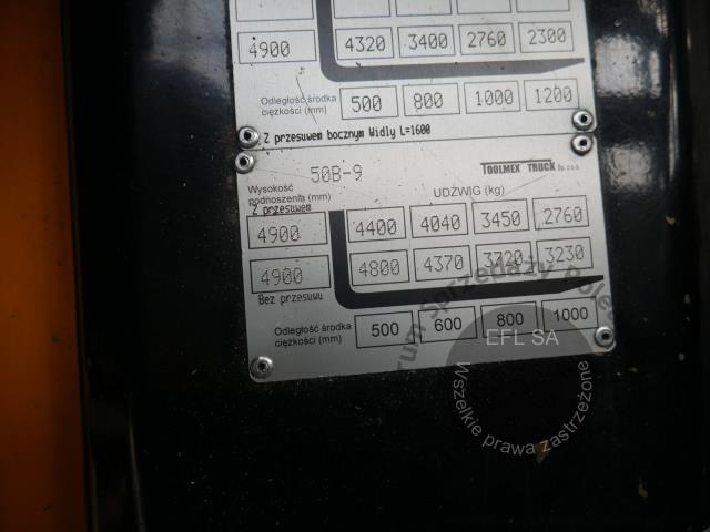 14 - Wózek widłowy elektryczny HYUNDAI 50B-9 2020r.