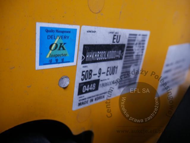 9 - Wózek widłowy elektryczny HYUNDAI 50B-9 2020r.