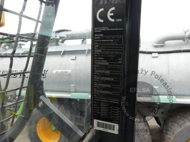 14 - Wozidło BELL ADT B30E 6X6 WDB 2018r.