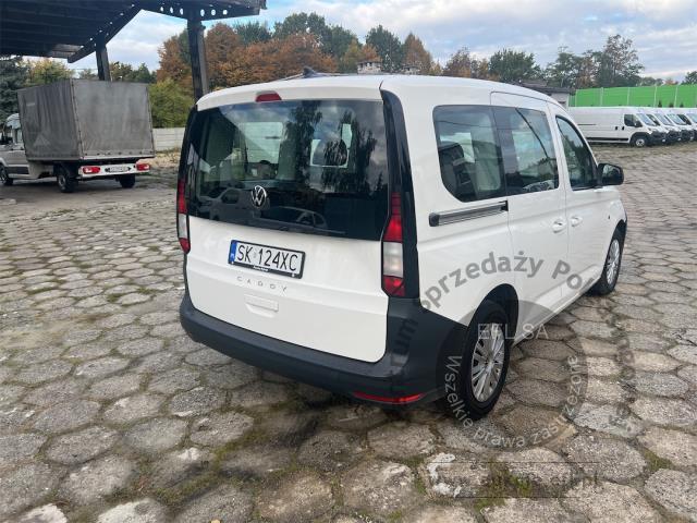 4 - Volkswagen Caddy osobowy Caddy 2.0 TDI 2022r. SK124XC Magnice