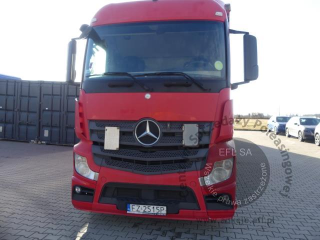 2 - MERCEDES - BENZ ACTROS 2543 BLUETEC 6 2015r., TROUILLET VK1C2 2015r.