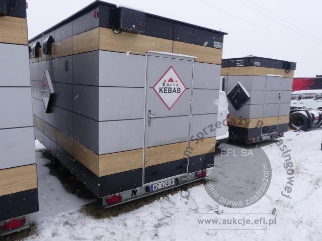 4 - Przyczepa gastronomiczna "KEBAB"  NIEWIADÓW  2023r.