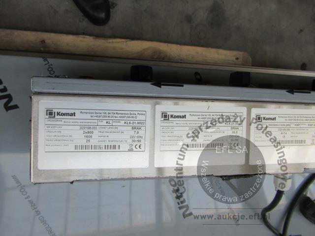 11 - Bemar wodny KOMAT Model: KL 6-21.0033 i KL6-21.022