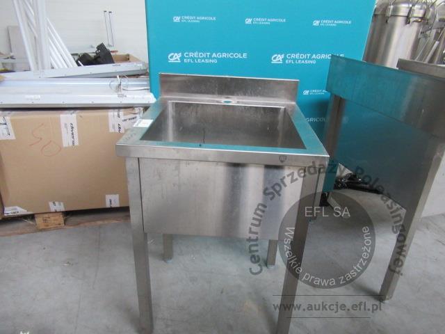 1 - Stół z basenem 1 komorowym 600x600x850