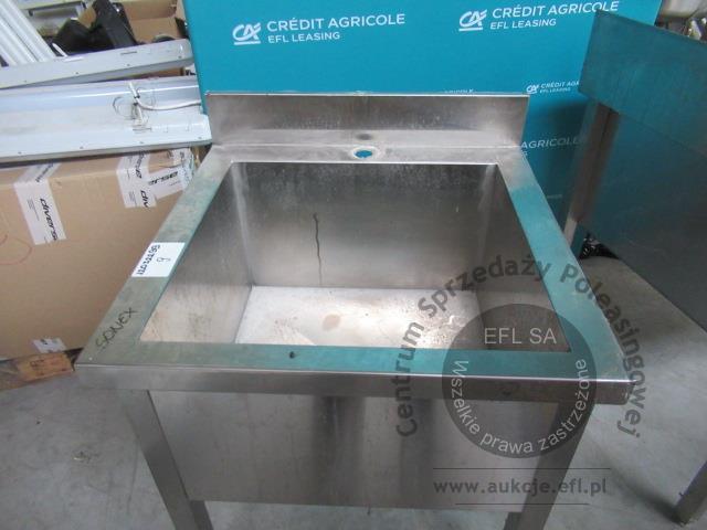 2 - Stół z basenem 1 komorowym 600x600x850