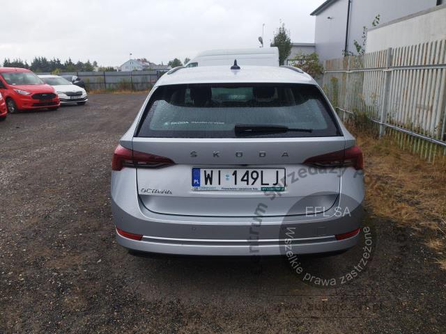 4 - Skoda Octavia 1.5 TSI ACT Ambition 2021r. WI149LJ UWAGA!! Pojazd znajduje się w firmie Arctos Sp. z o.o. Warszawa, Al. Krakowska 7, 02-183 Warszawa