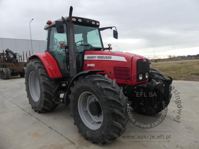 3 - Ciągnik rolniczy Massey Ferguson typ 6480 Dyna 6 2006r.