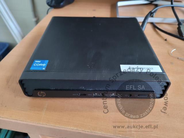 1 - Komputer HP Pro Mini 260 G9 z monitorem HP M27fe
