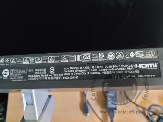11 - Komputer HP Pro Mini 260 G9 z monitorem HP M27fe