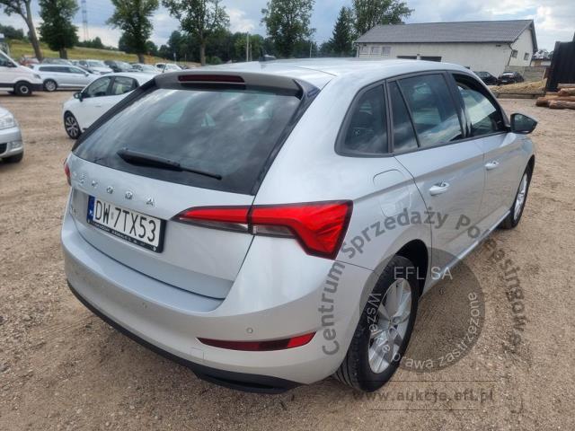 3 - Skoda Scala 1.5 TSI Ambition 2022r. DW7TX53 UWAGA!! Pojazd znajduje się w lokalizacji: GDAŃSK Ul. Zawodników 1 80-729 Gdańsk
