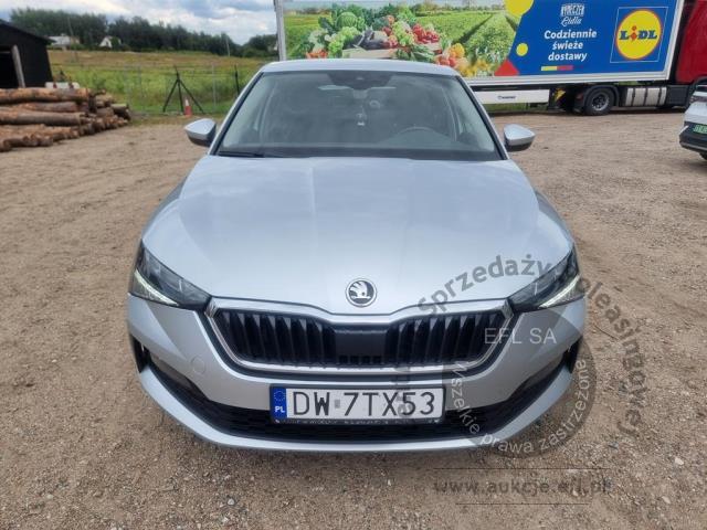 6 - Skoda Scala 1.5 TSI Ambition 2022r. DW7TX53 UWAGA!! Pojazd znajduje się w lokalizacji: GDAŃSK Ul. Zawodników 1 80-729 Gdańsk