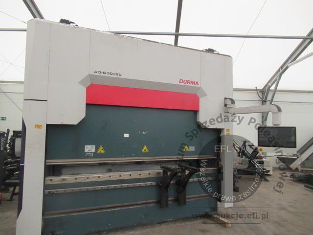 1 - Hydrauliczna prasa krawędziowa DURMA AD-S-30320 2021r.