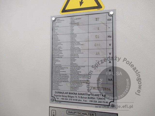 24 - Hydrauliczna prasa krawędziowa DURMA AD-S-30320 2021r.