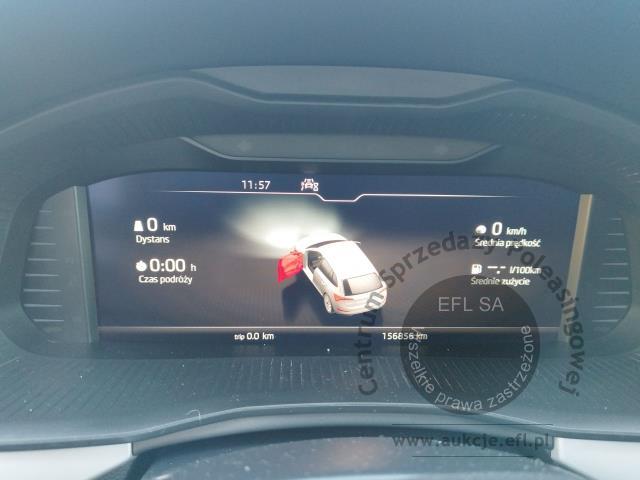 12 - Skoda Scala 1.6 TDI SCR Ambition DSG 2020r. DW4LR23 USZKODZONY Pojazd znajduje się w firmie ARCTOS GROUP sp. z o.o. Al. Krakowska 7, 02-183 Warszawa