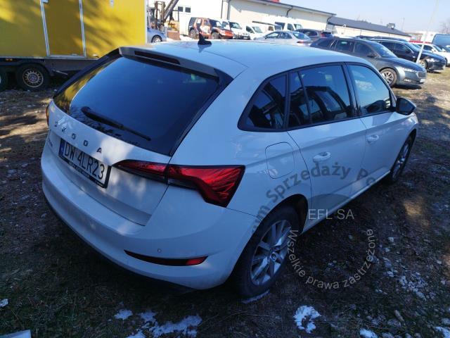 3 - Skoda Scala 1.6 TDI SCR Ambition DSG 2020r. DW4LR23 USZKODZONY Pojazd znajduje się w firmie ARCTOS GROUP sp. z o.o. Al. Krakowska 7, 02-183 Warszawa