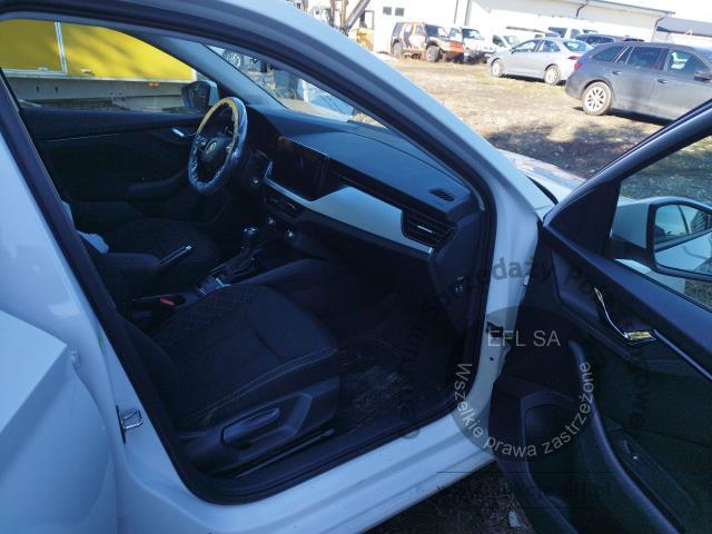 9 - Skoda Scala 1.6 TDI SCR Ambition DSG 2020r. DW4LR23 USZKODZONY Pojazd znajduje się w firmie ARCTOS GROUP sp. z o.o. Al. Krakowska 7, 02-183 Warszawa