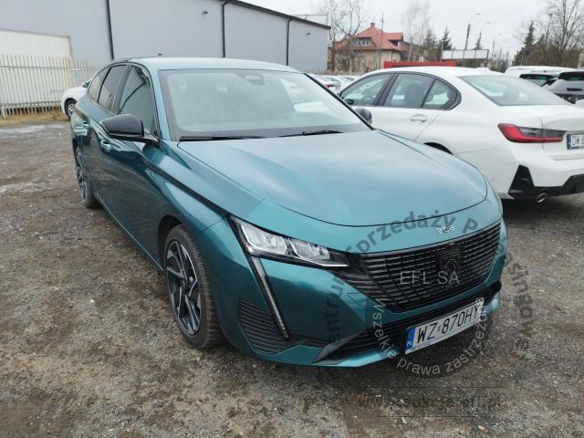 5 - Peugeot 308 1.5 BlueHDi Allure S&amp;S EAT 2024r. WZ870HY Pojazd znajduje się w firmie ARCTOS GROUP sp. z o.o. Al. Krakowska 7, 02-183 Warszawa