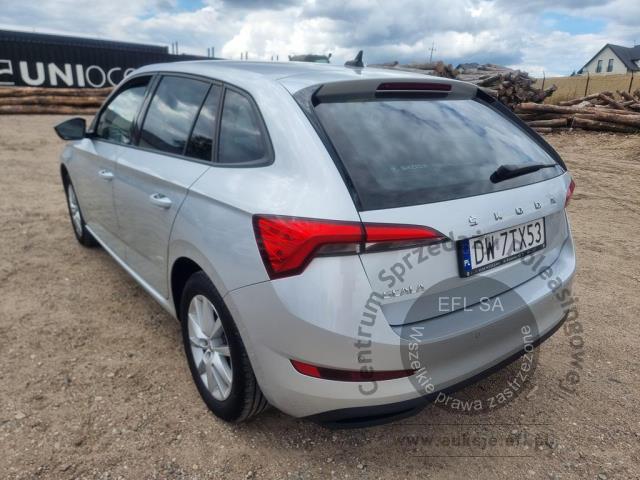 4 - Skoda Scala 1.5 TSI Ambition 2022r. DW7TX53 UWAGA!! Pojazd znajduje się w lokalizacji: GDAŃSK Ul. Zawodników 1 80-729 Gdańsk