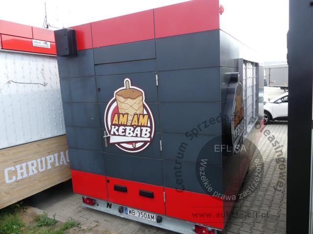 4 - Przyczepa gastronomiczna "KEBAB" NIEWIADÓW B3500 2023r.