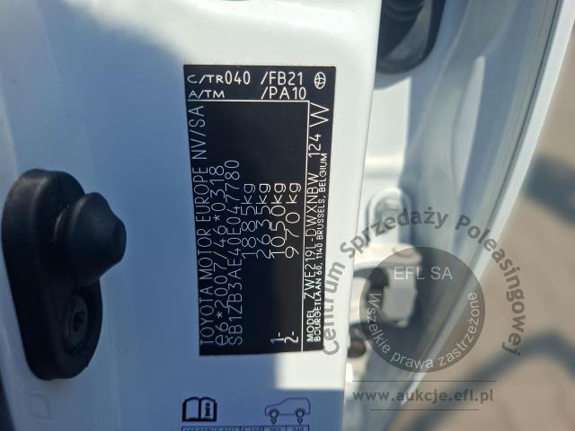 22 - TOYOTA COROLLA 1,8 VVT-I+H CVT 2023r.