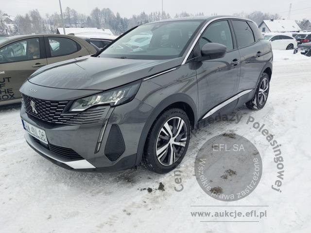 1 - Peugeot 3008 1.5 BlueHDi Allure 2021r. DW4NL08  Uwaga! Pojazd znajduje się w firmie AACAR sp. z o.o. Jawornik 90, 32-400 Myślenice