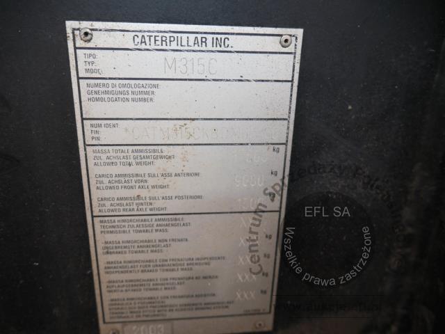 18 - Koparka kołowa Caterpillar M315C 2003r.
