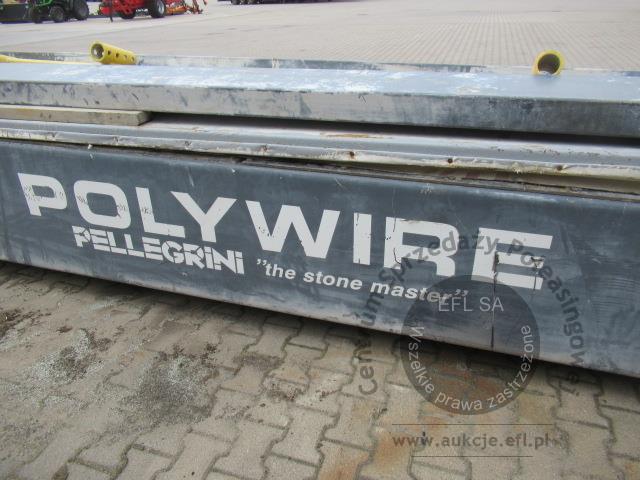 38 - Elementy piły linowej do cięcia bloków kamienia