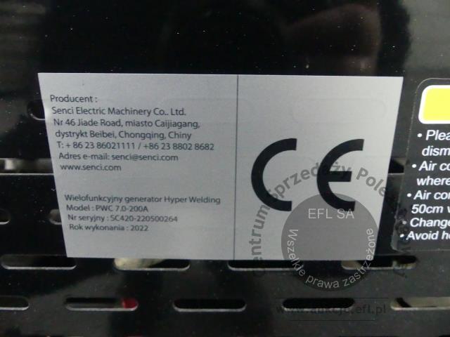 4 - Mobilna stacja robocza 3w1 HYPER WELDING 2022r.