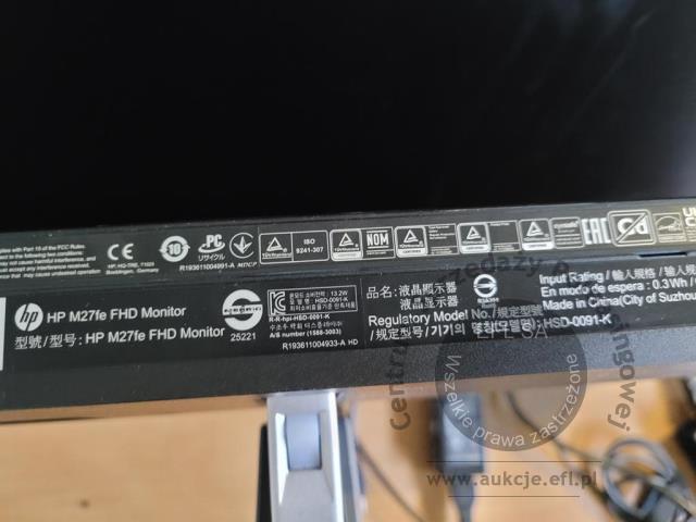 10 - Komputer HP Pro Mini 260 G9 z monitorem HP M27fe