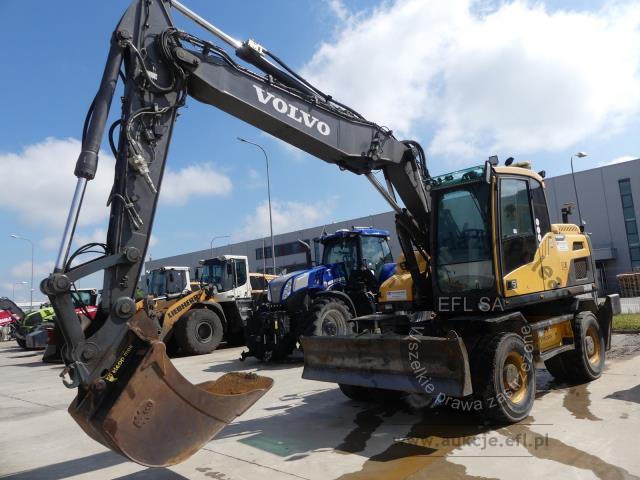 1 - Koparka kołowa Volvo EW160D 2013r.
