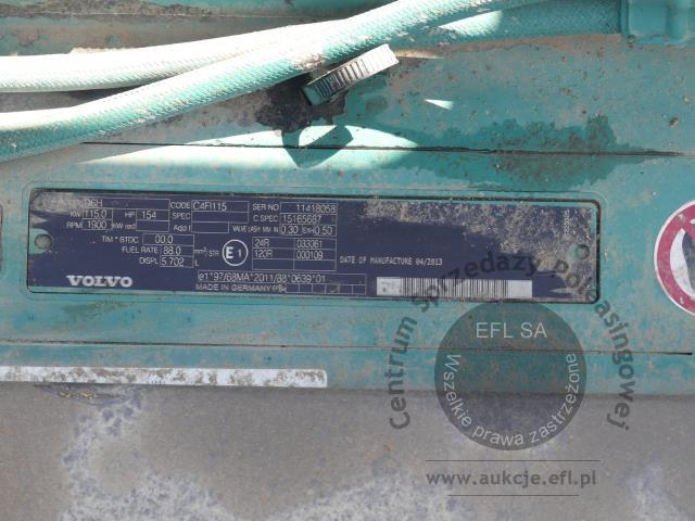 35 - Koparka kołowa Volvo EW160D 2013r.