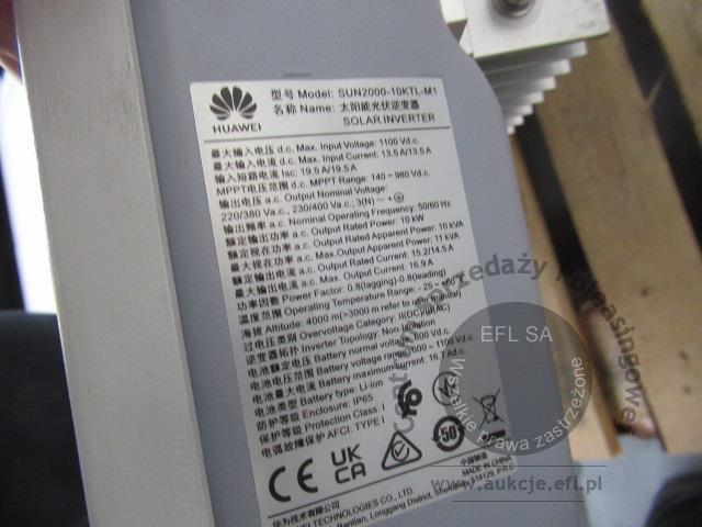 9 - Elementy instalacji fotowoltaicznej  , Magazyn energii Huawei 10kWh