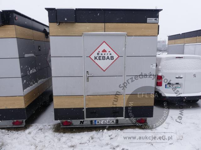 3 - Przyczepa gastronomiczna "KEBAB"  NIEWIADÓW  2023r.