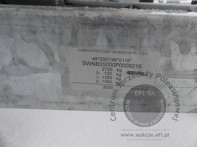 34 - Przyczepa gastronomiczna "KEBAB"  NIEWIADÓW  2023r.