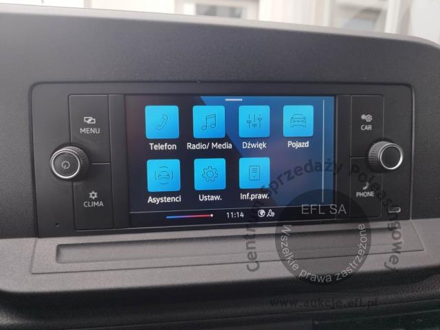 11 - Volkswagen Caddy Cargo 2.0 TDI 2022r. DW1RX80 UWAGA!! Pojazd znajduje się w lokalizacji: Janki, Al. Krakowska 52, 05-090 Janki