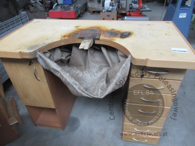 2 - Biurko do pracowni jubilerskiej - 3 sztuki