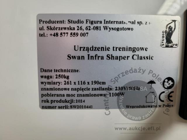 9 - Urządzenie treningowe Infra Shaper Classic 2024r.