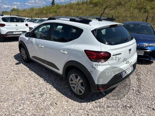 4 - Dacia Sandero Stepway 1.0 TCe Comfor 2022r. DW5SR30 UWAGA!! Pojazd znajduje się w lokalizacji: Janki, Al. Krakowska 52, 05-090 Janki