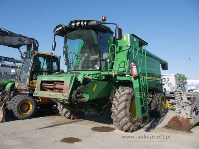 1 - EFL Finance Kombajn zbożowy John Deere  W550 2013r z hederem.