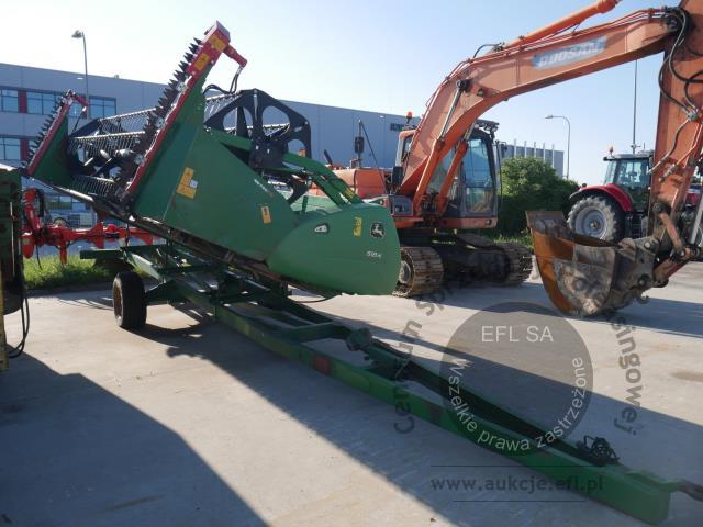 33 - EFL Finance Kombajn zbożowy John Deere  W550 2013r z hederem.