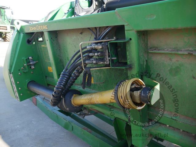 38 - EFL Finance Kombajn zbożowy John Deere  W550 2013r z hederem.