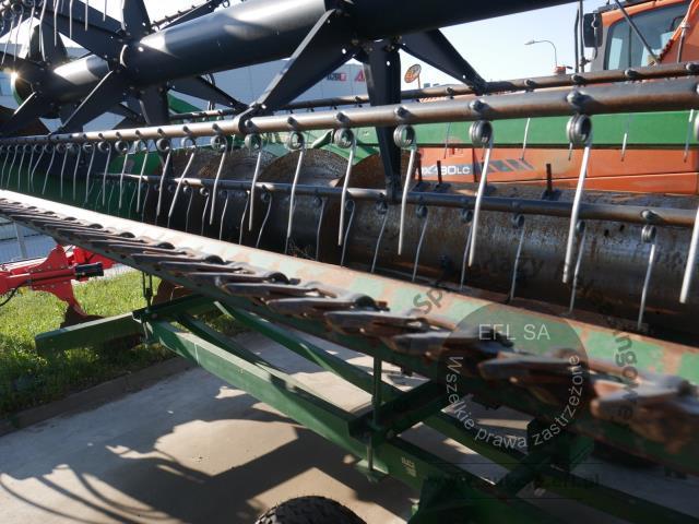 42 - EFL Finance Kombajn zbożowy John Deere  W550 2013r z hederem.