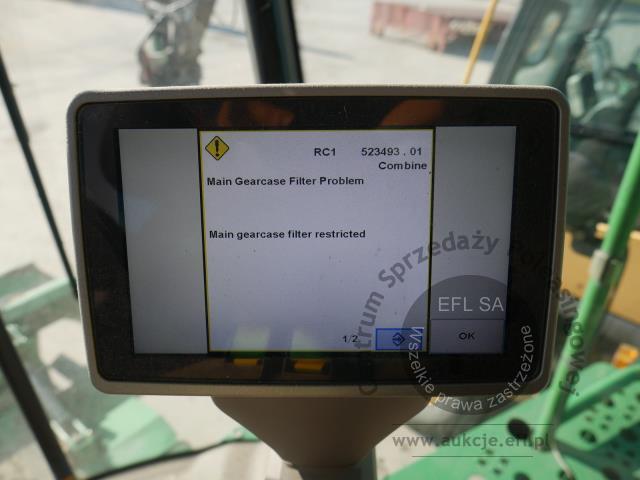 7 - EFL Finance Kombajn zbożowy John Deere  W550 2013r z hederem.