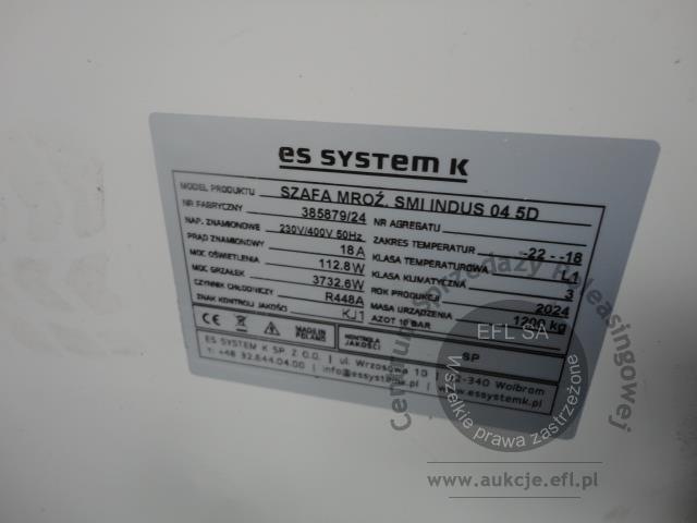 4 - Szafa mroźnicza ES SYSTEM K-SMI INDUS 04.5D 2024r.