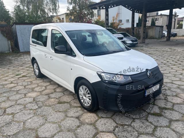 6 - Volkswagen Caddy osobowy Caddy 2.0 TDI 2022r. SK124XC Magnice