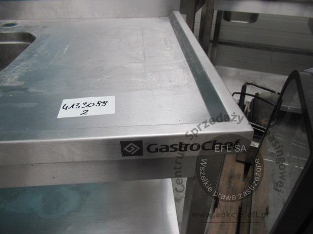 4 - Stół ze zlewem 3 komorowym GastroChef 1600x600x850