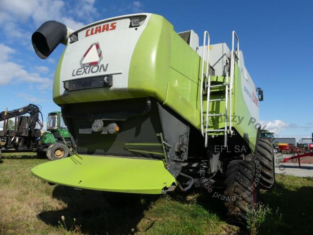 4 - EFL Finance Kombajn zbożowy CLAAS LEXION 540C  2006r.