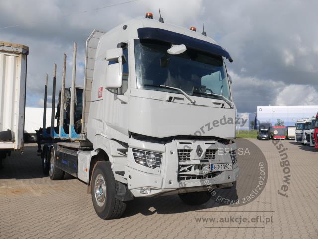 2 - Ciężarówka do transportu drewna RENAULT / VP K520 DE13 6X4 MEDIUM 2024r.