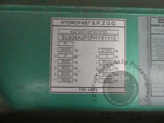 17 - Przyczepa HYDROFAST HFP-3 2023r.