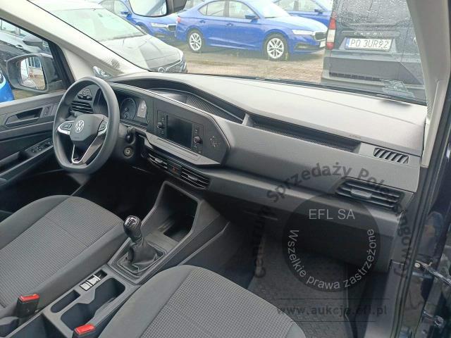 7 - Volkswagen Caddy 2.0 TDI 2021r. PO3UR91 UWAGA!! Pojazd znajduje się w firmie AUTO MOTO CENTRUM sp. z o.o. ul. Ostrowska 328 (przy Trasie Katowickiej) 61-312 Poznań